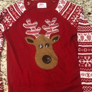 Size 14 justice girls Christmas holiday sweater